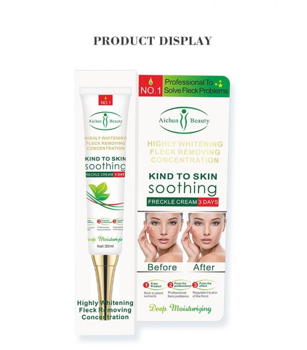 Aichun Beauty King To Skin Soothing Freckle Cream 3 Days 30 ml